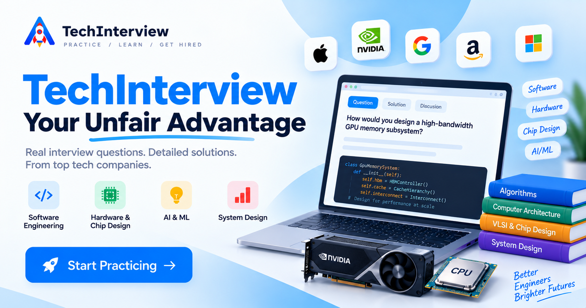 TechInterview :: Technical Interview Questions for Software & Hardware ...